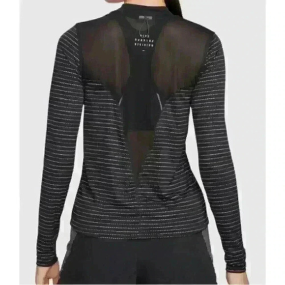 Nike Dri-FIT Running Top Women's Size Large Run Division Black Long-Sleeve - Picture 6 of 12